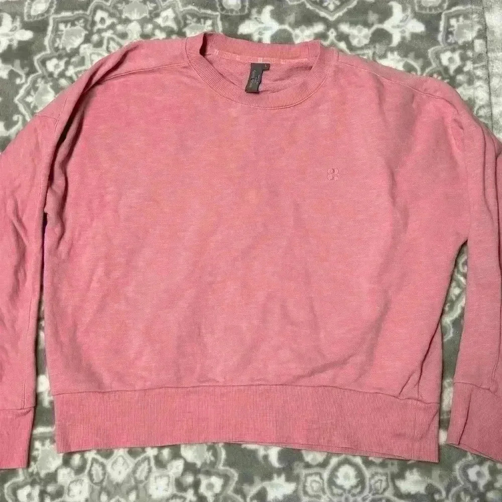 Sweaty Betty pink sweatshirt woman’s Large